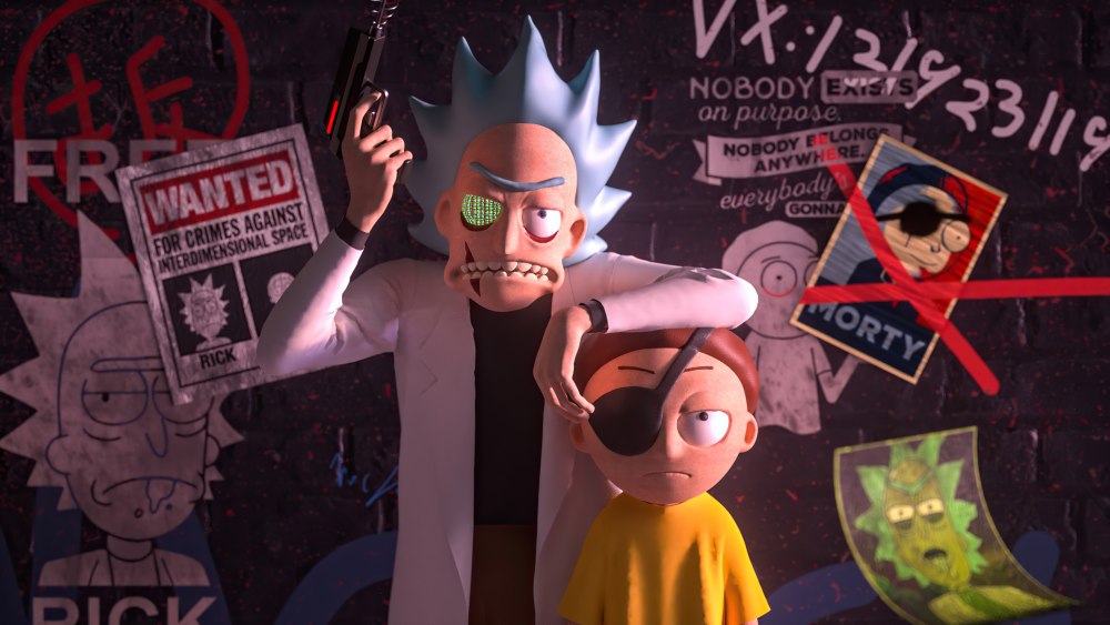 Rick and Morty обои на iphone