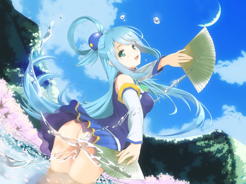Konosuba Аква кадры