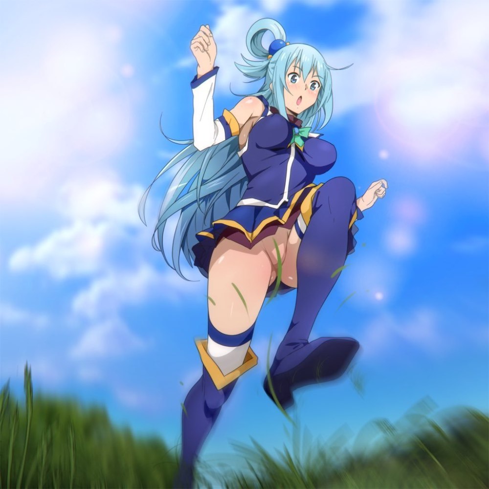 Аква Konosuba трусы
