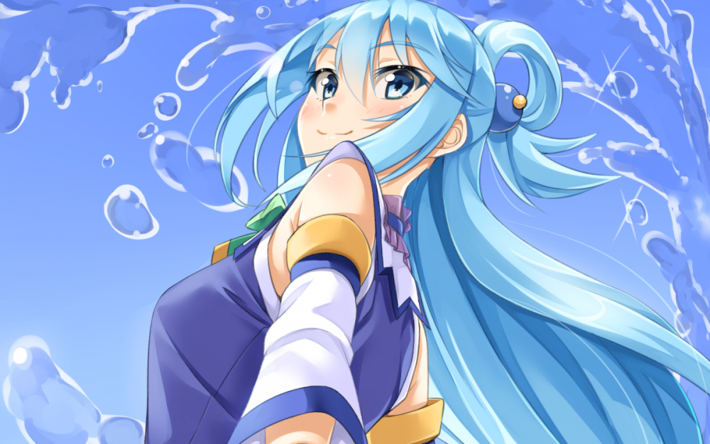 Аниме Konosuba Aqua