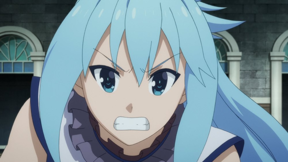 Konosuba Аква кадры