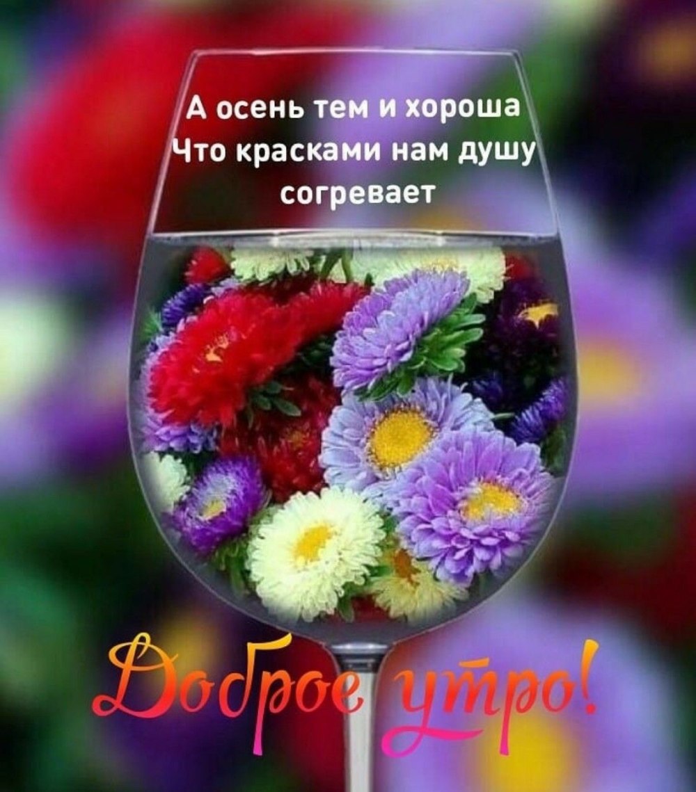 Прекрасного дня с цветами
