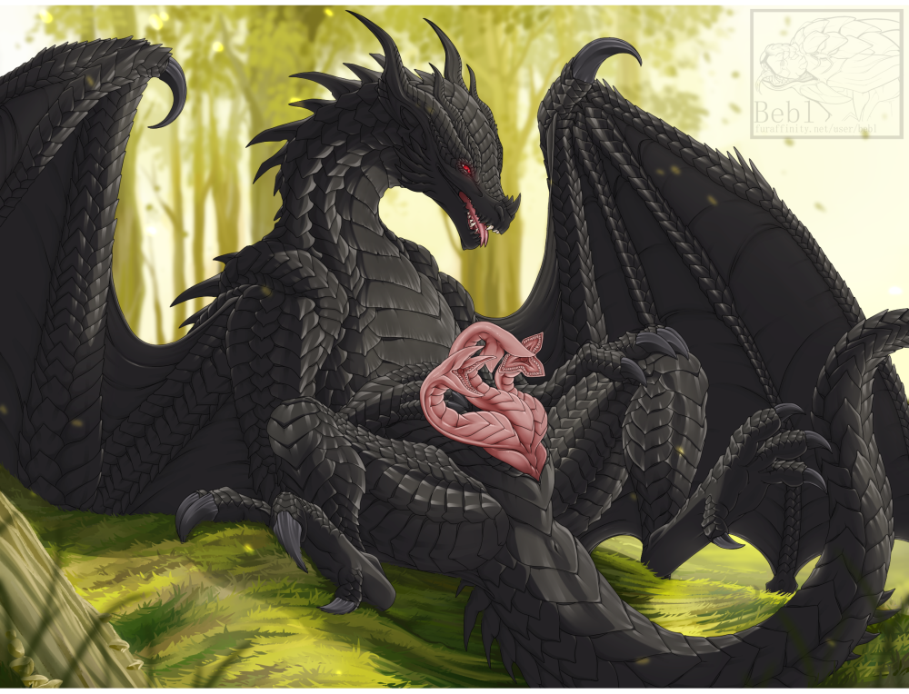 Yiff feral дракон