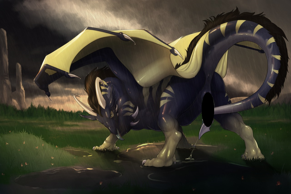 Yiff feral дракон