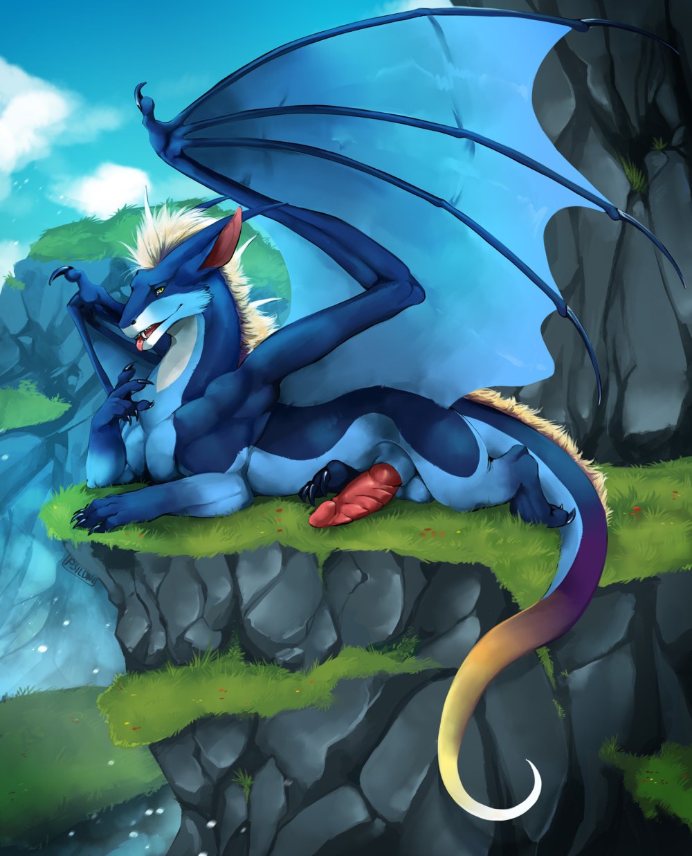 Yiff feral дракон