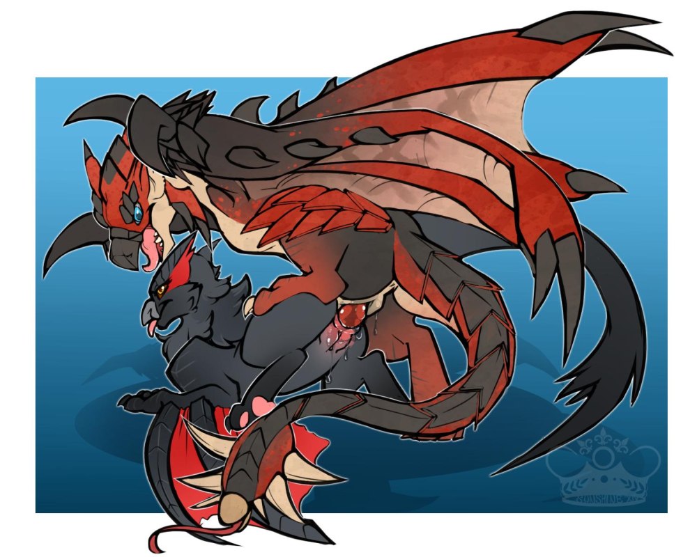 Фурри feral Dragon
