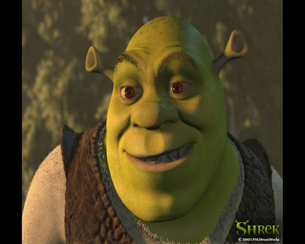 Somebody once told Шрек