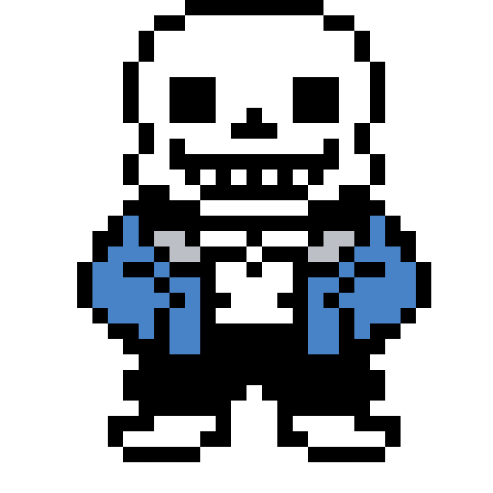 Undertale Pixel Гастер бластер