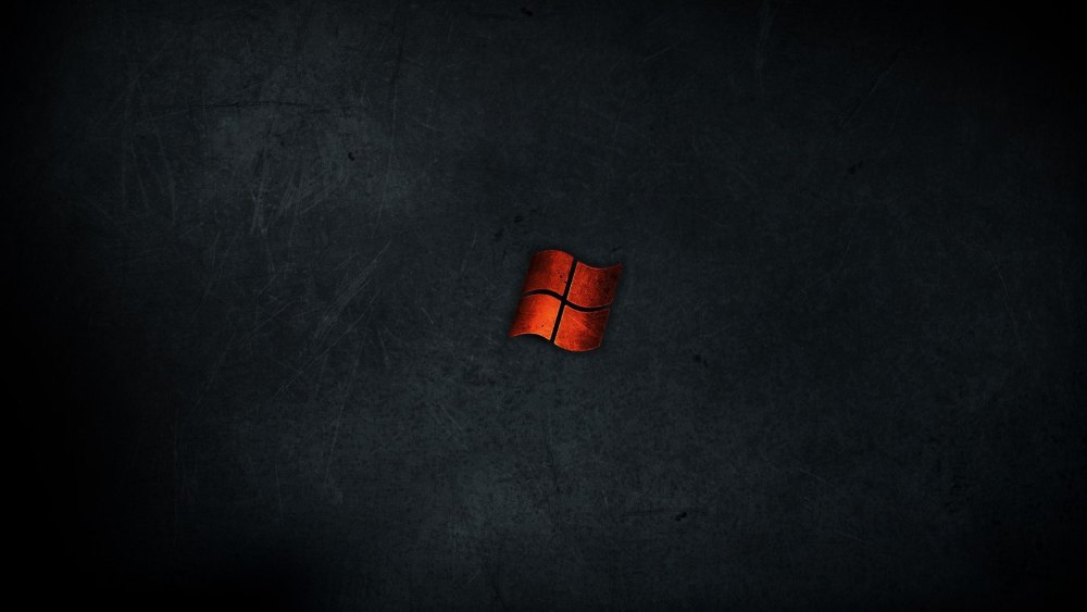 Темные обои Windows 10