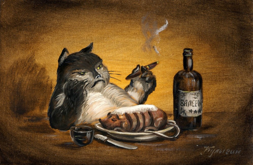 Кот Сибарит