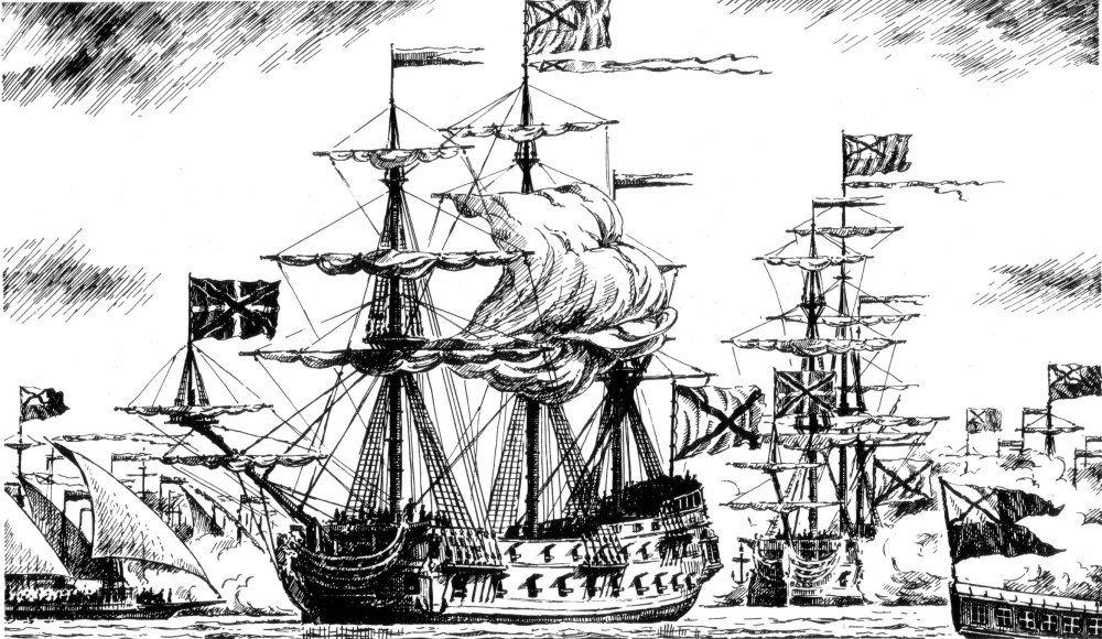 Корабль Выборг 1710