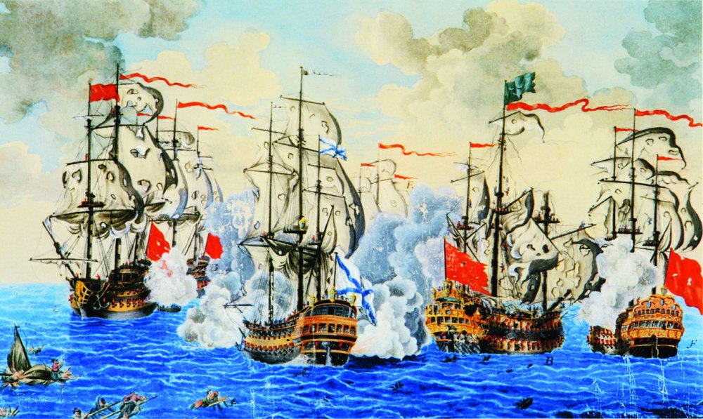 Ушаков Федор Федорович Морское сражение