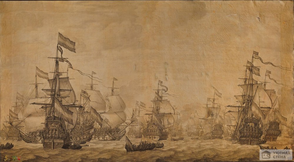 Коврик для мыши Qumo Grand Fleet, 800x350x4