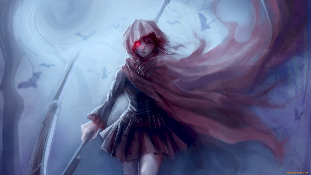 Коса Руби Роуз из RWBY