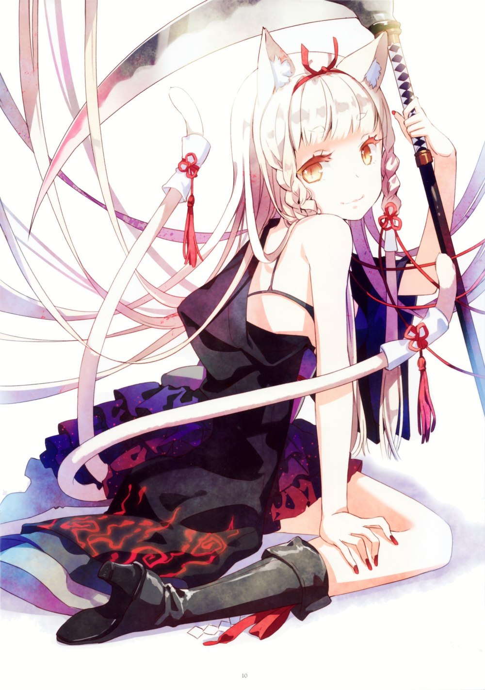Touhou с косой