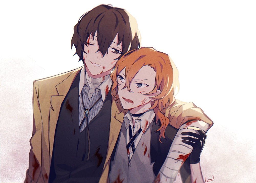 Bungou Stray Dogs - Осаму Дазай, Чуя Накахара