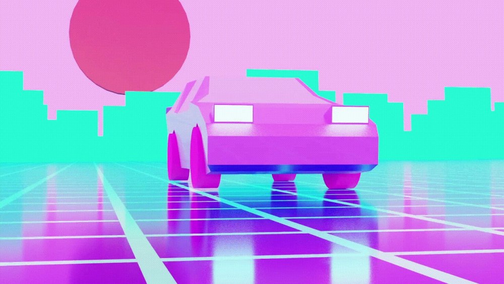 Неоновые обои