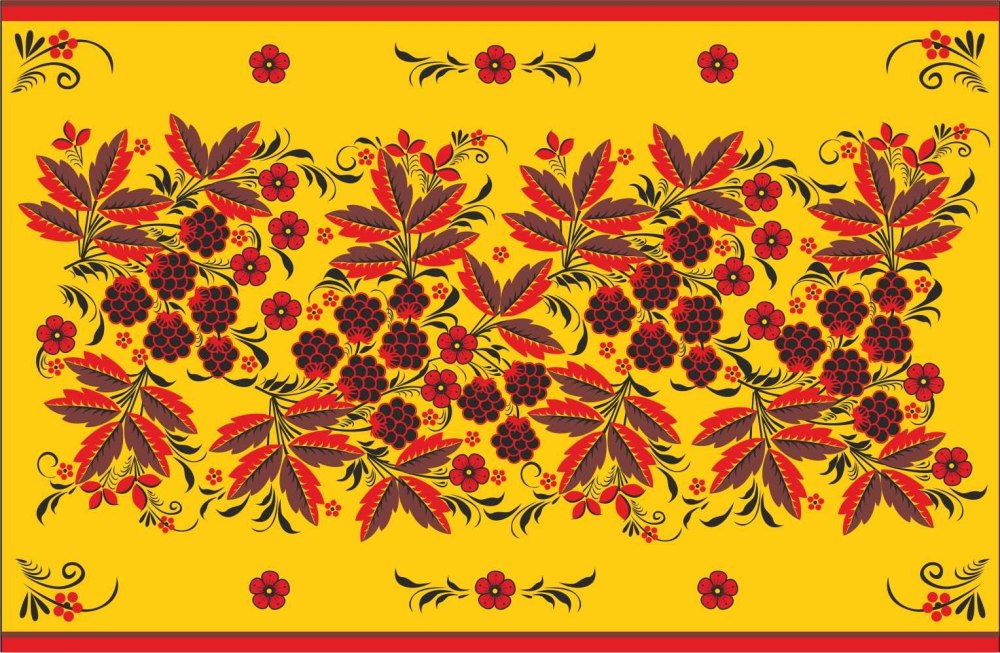 Хохломские узоры