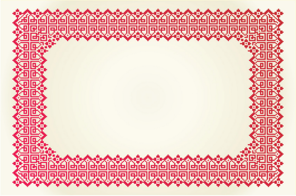 Хохлома красная