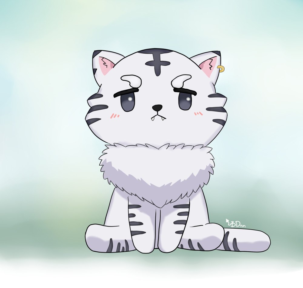 Кохаку белый тигр