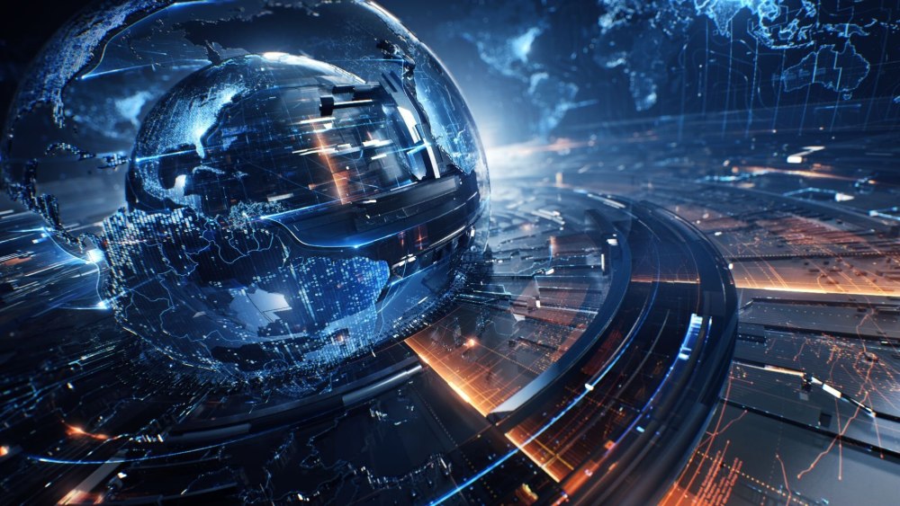 Студия новостей фон