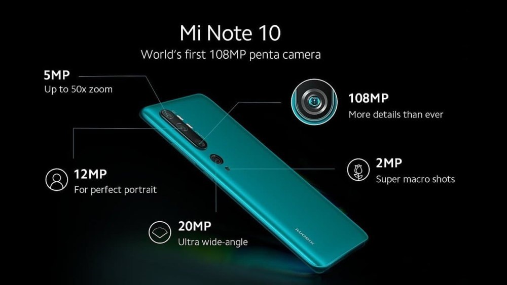 Xiaomi mi Note 10 Pro