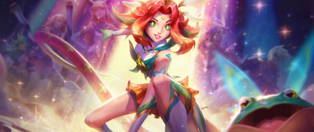 League of Legends Зои +18