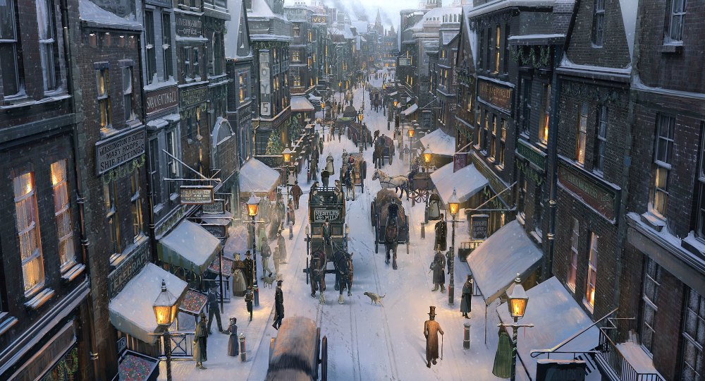 Christmas Carol Викторианская Англия