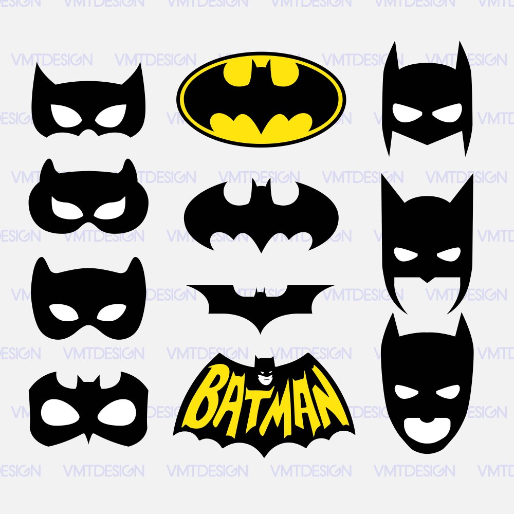 Маска Batman raskraska
