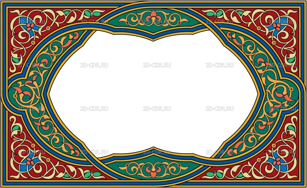 Якутские узоры рамки