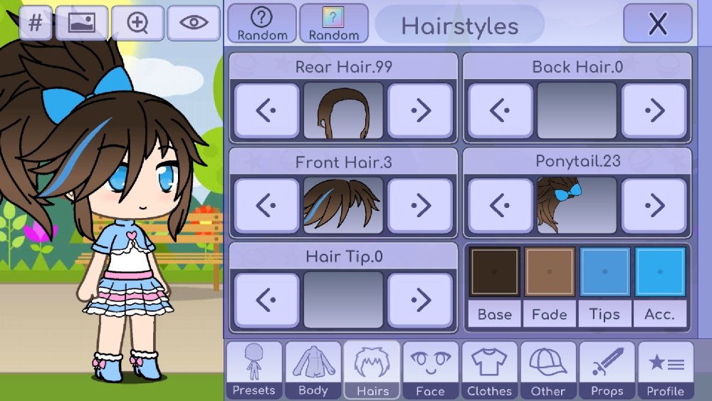 Персонаж игры Gacha Life.