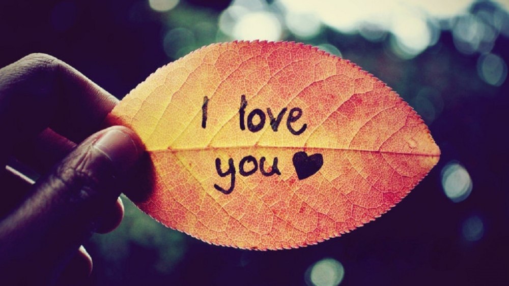 Обои на телефон с надписью i Love you