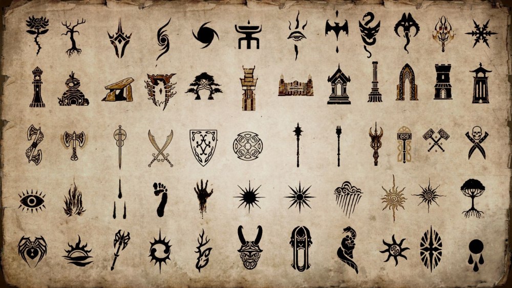 Тату the Elder Scrolls