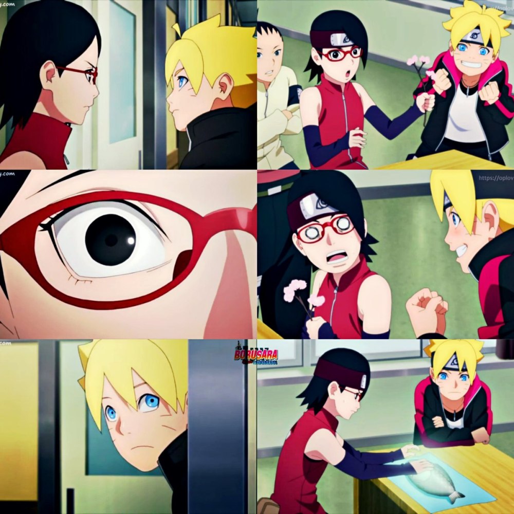 Boruto Sarada любовь