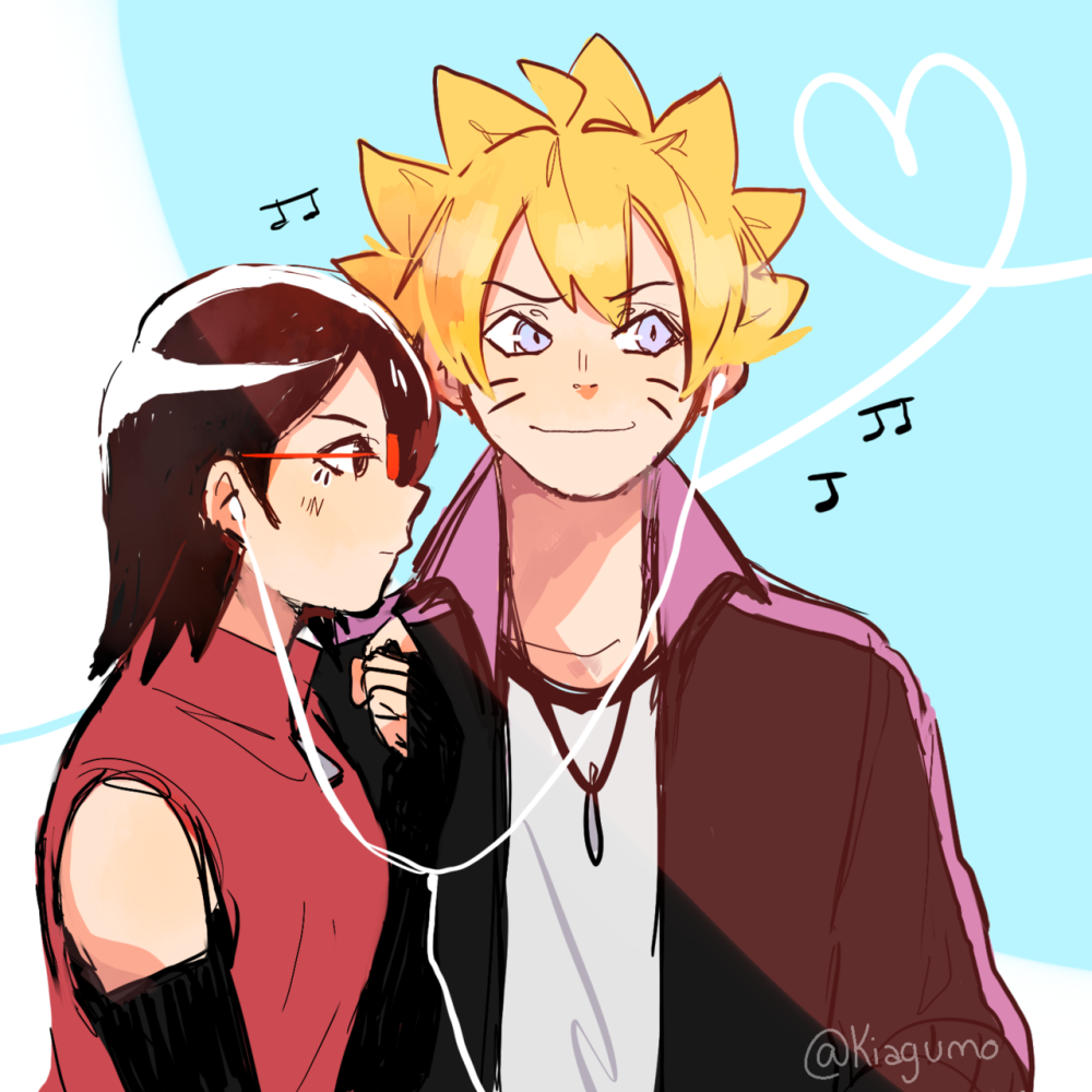 Boruto Sarada любовь