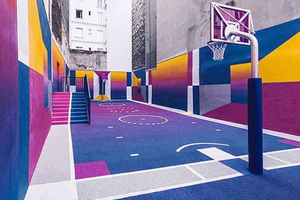Баскетбольная площадка Pigalle Duperré
