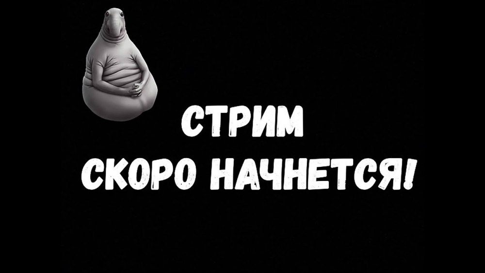 Стрим скоро начнется