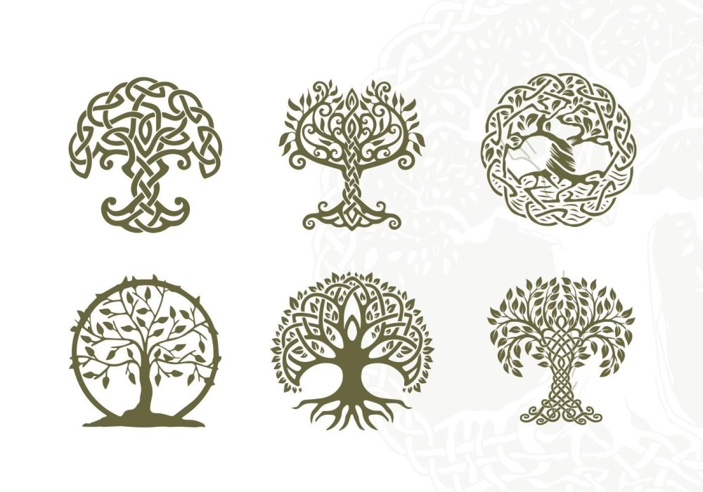 Celtic Tree of Life вектор