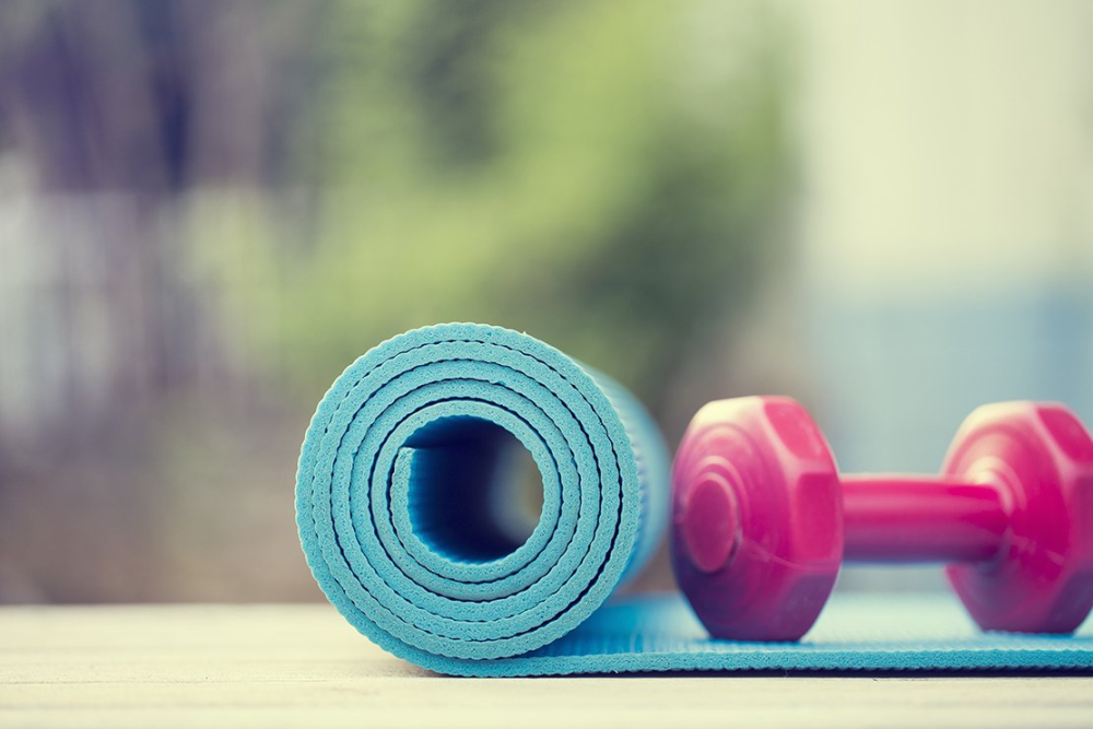 Спортинвентарь фон фитнес