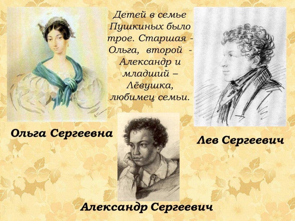 Пушкин Александр и Левушка Пушкин