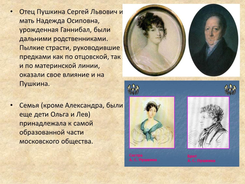 Проект про Александра Сергеевича Пушкина