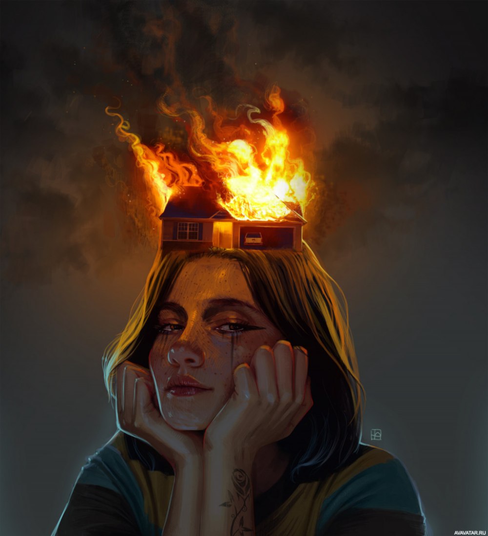 Пожар арт