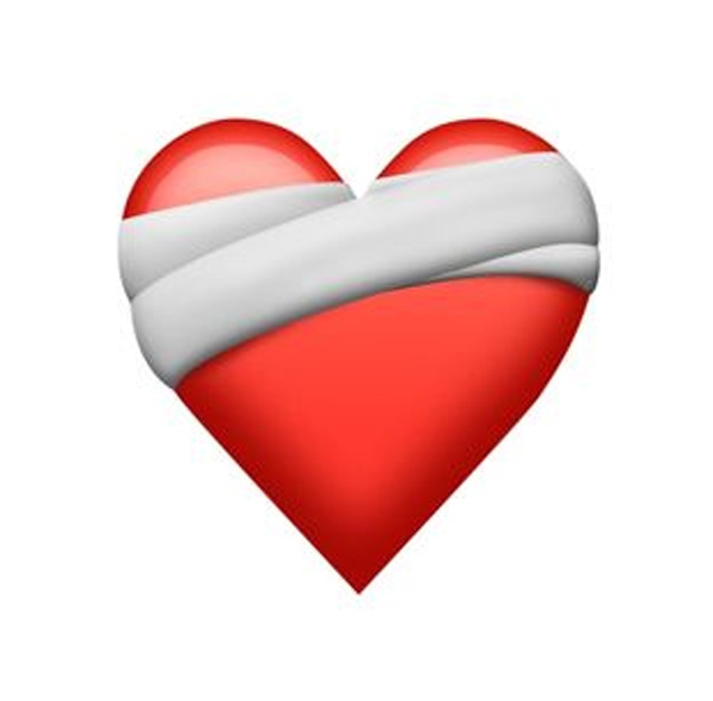 Сердце фиолетовое