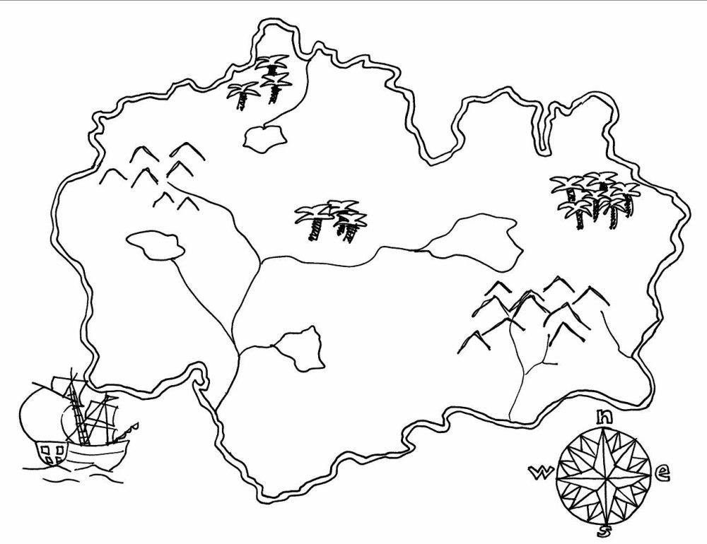 Пиратская карта