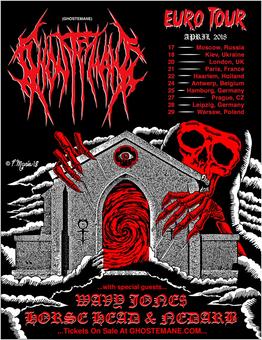 GHOSTEMANE плакат
