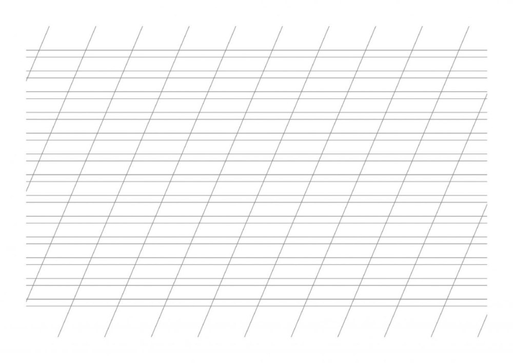 Разлиновка узкая линейка