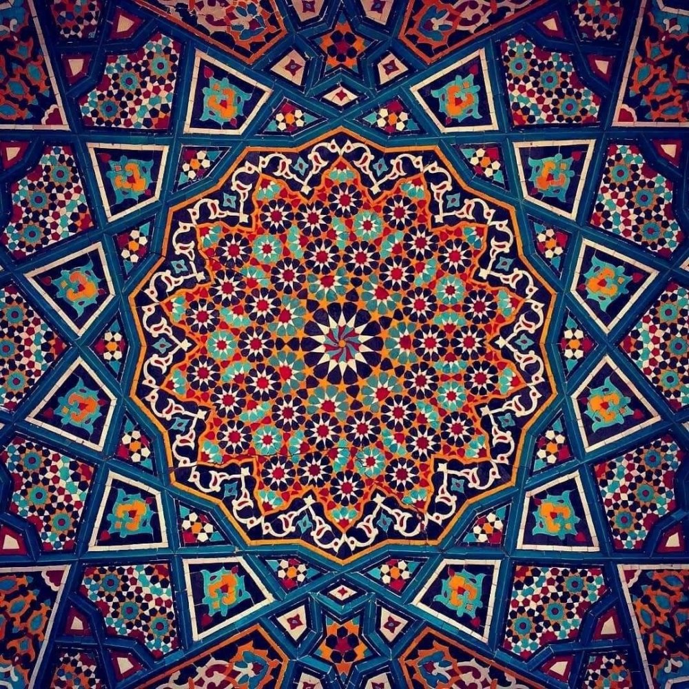 Персидская мозаика Гирих