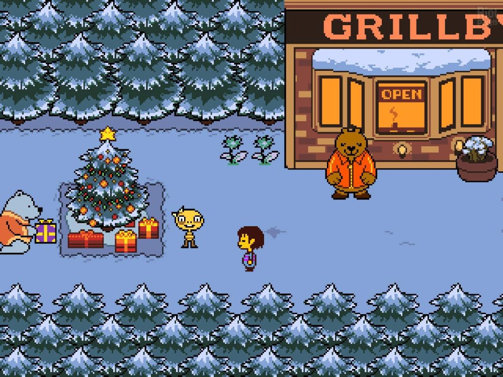 Сноуден Undertale