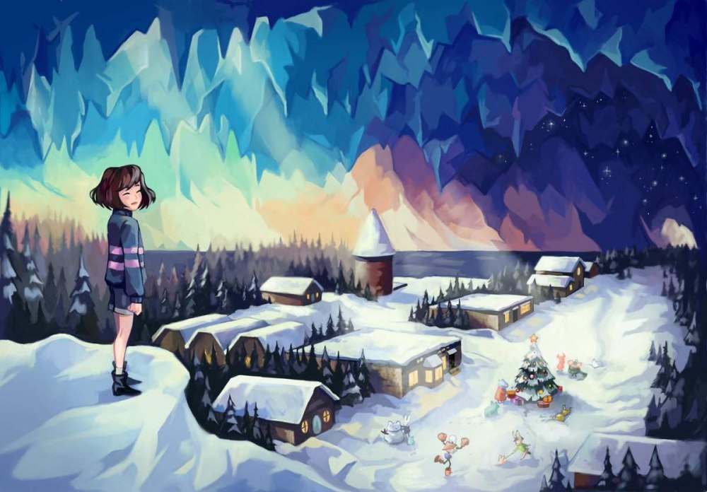 Undertale Снежград