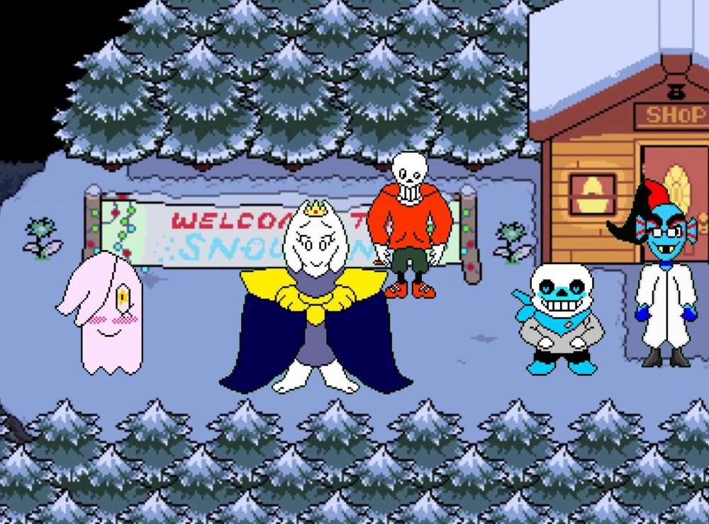 Сноуден Undertale